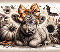 Halloween Highland Wrap 1