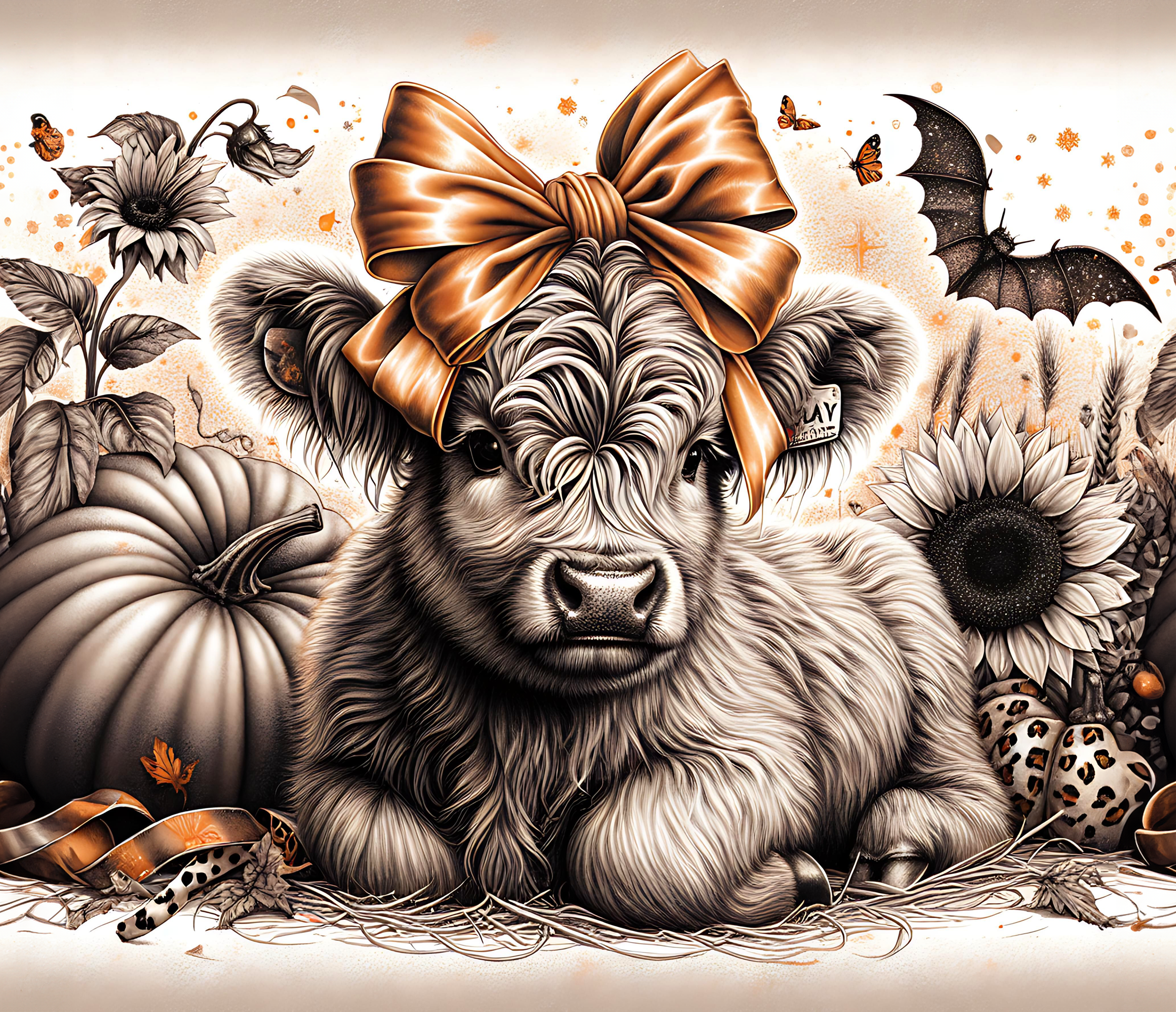 Halloween Highland Wrap 1