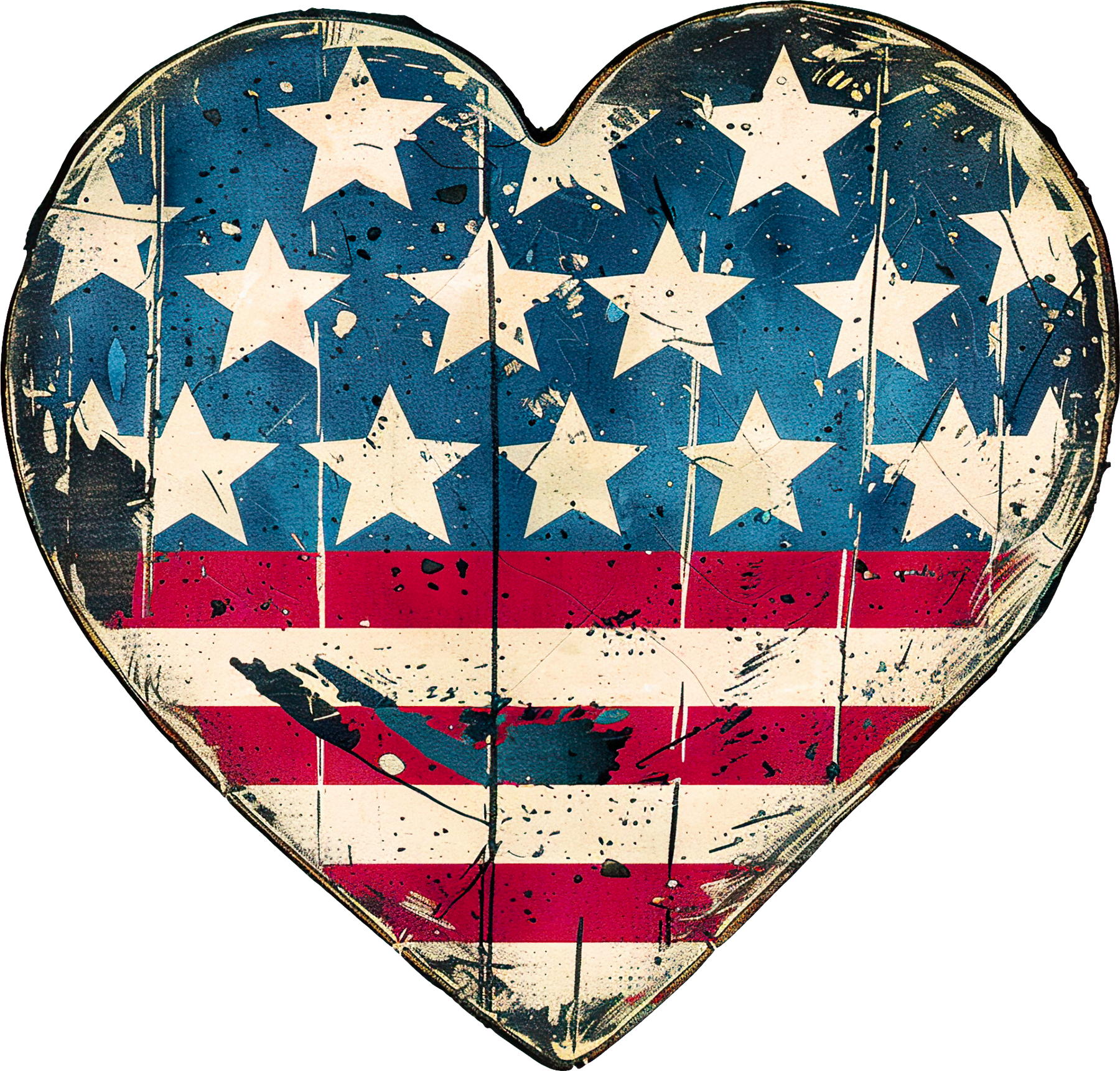 Flag Heart