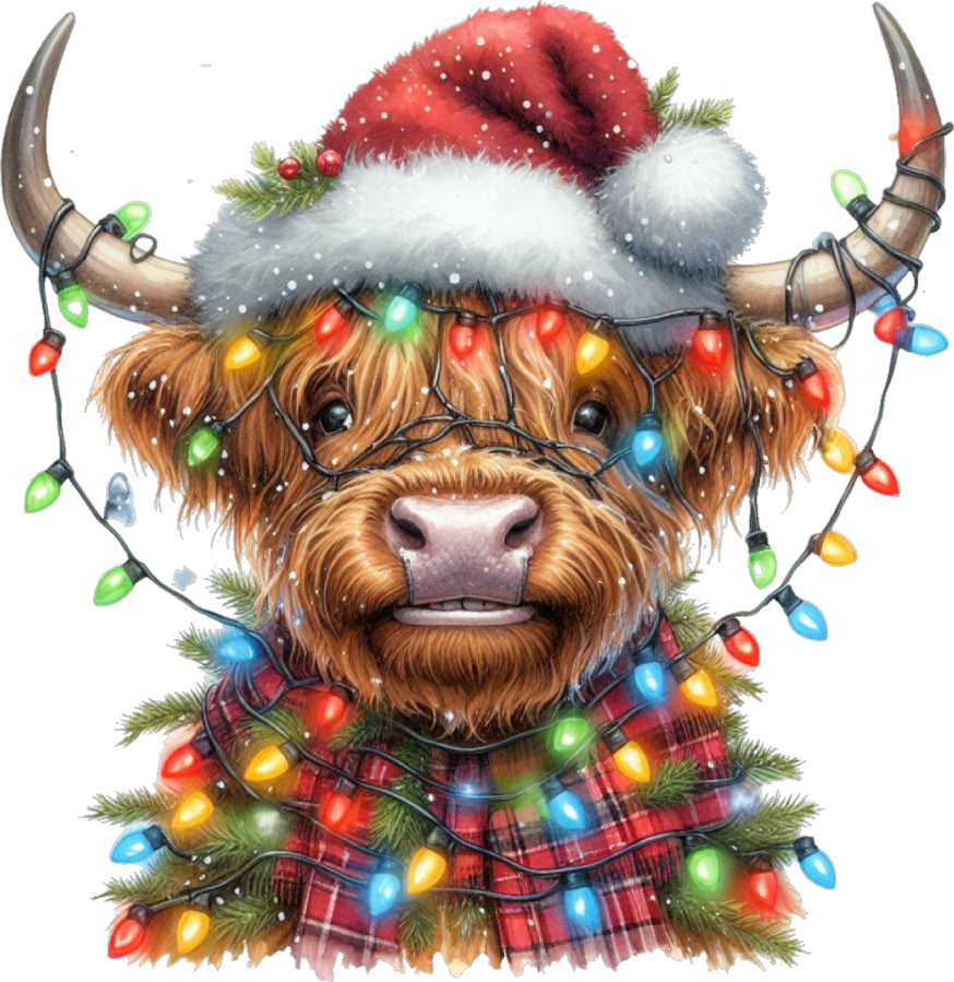 Highland Lights Cow 4