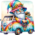 Hippie Gnome in Van