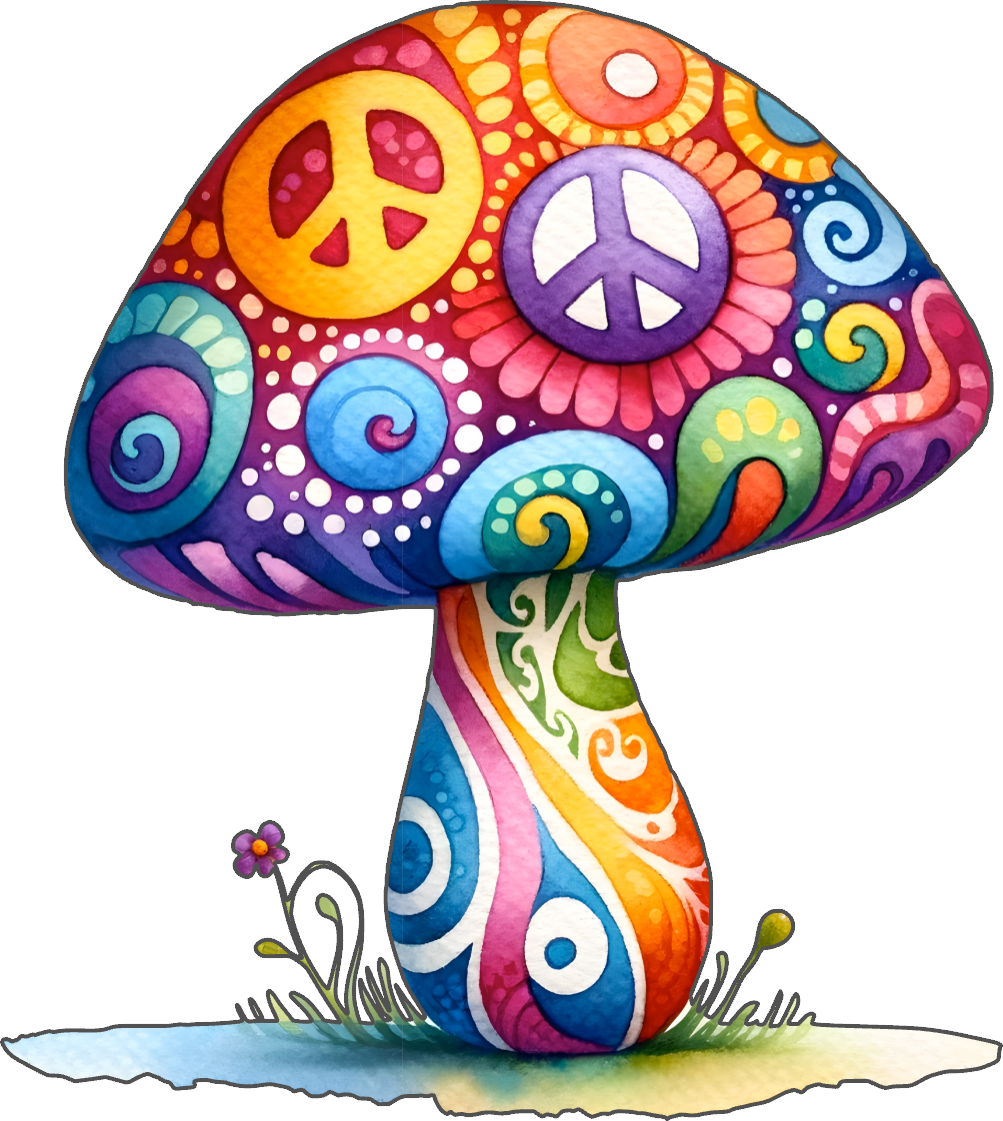 Hippie Mushroom 2