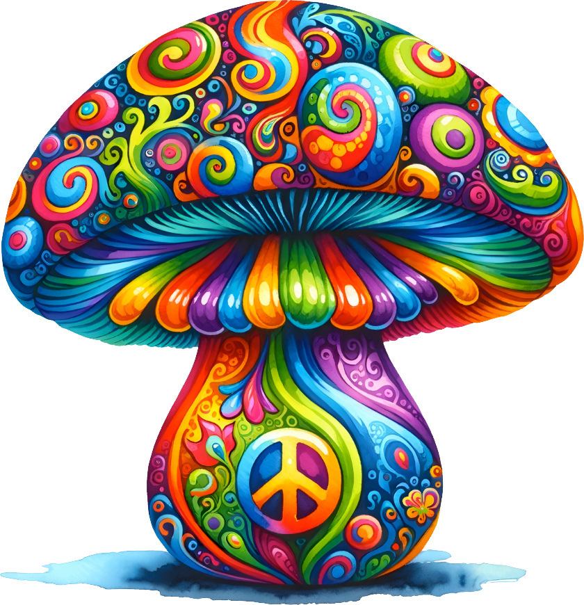 Hippie Mushroom 1