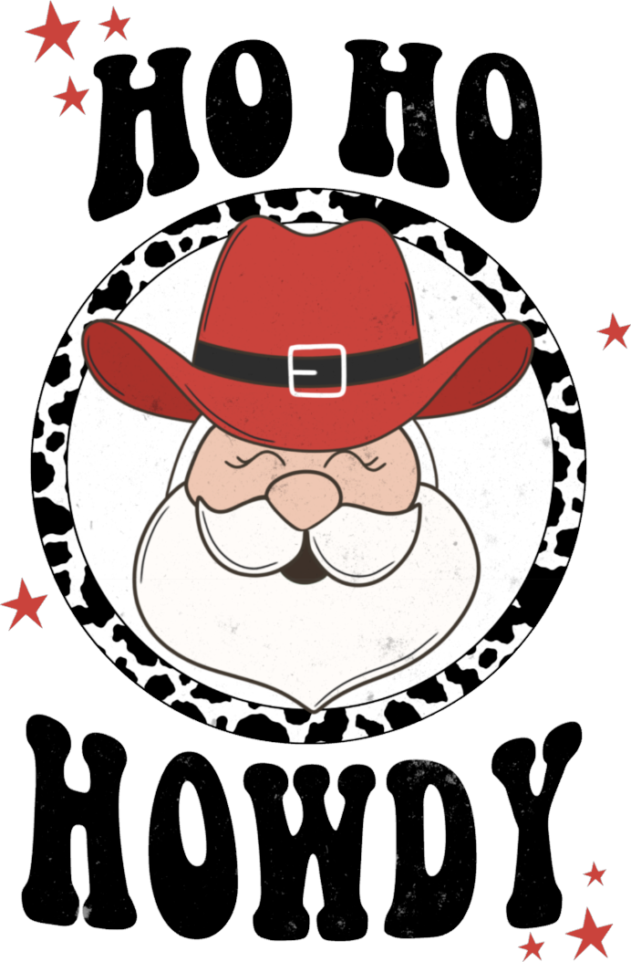 Collection N-HoHoHo Howdy Decal