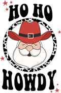 Collection N-HoHoHo Howdy Decal