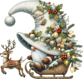 Holly Gnome Collection -Gnome 1