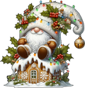 Holly Gnome Collection -Gnome 2