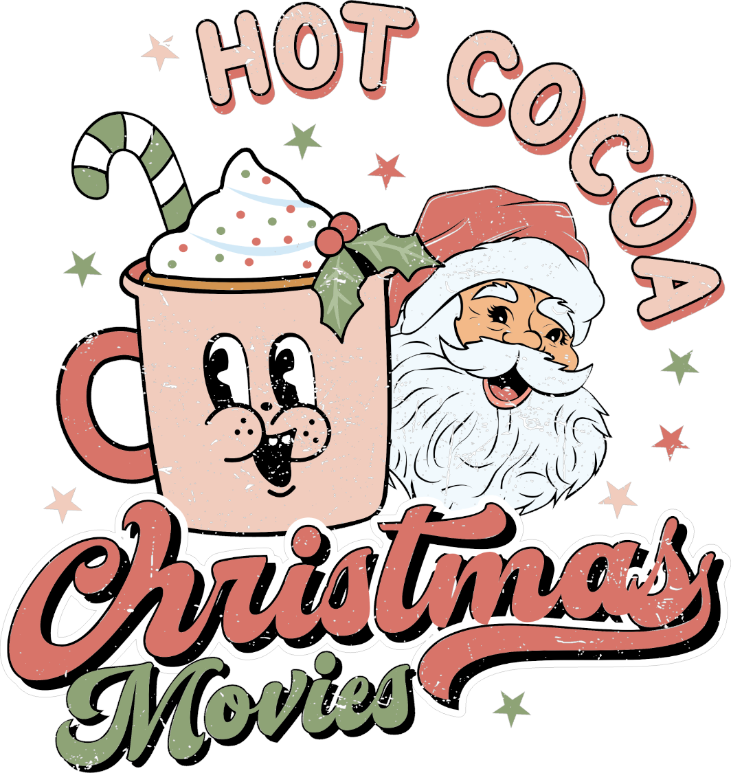 Collection M-Hot Cocoa Christmas Movies Decal