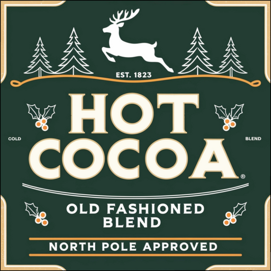 Hot Cocoa Label 1