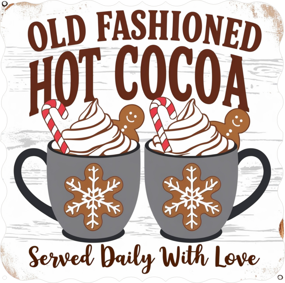 Hot Cocoa Label