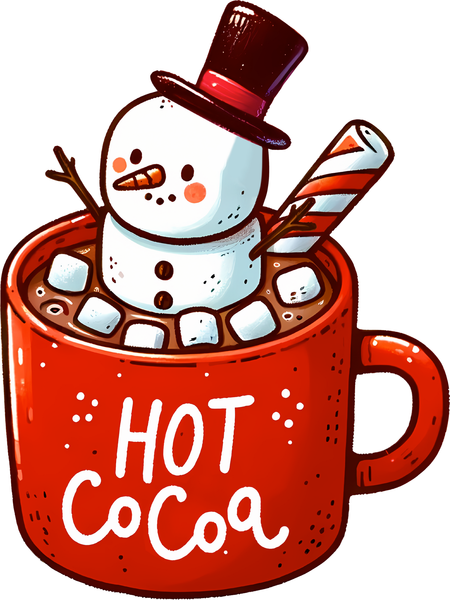 Hot Cocoa Snowman