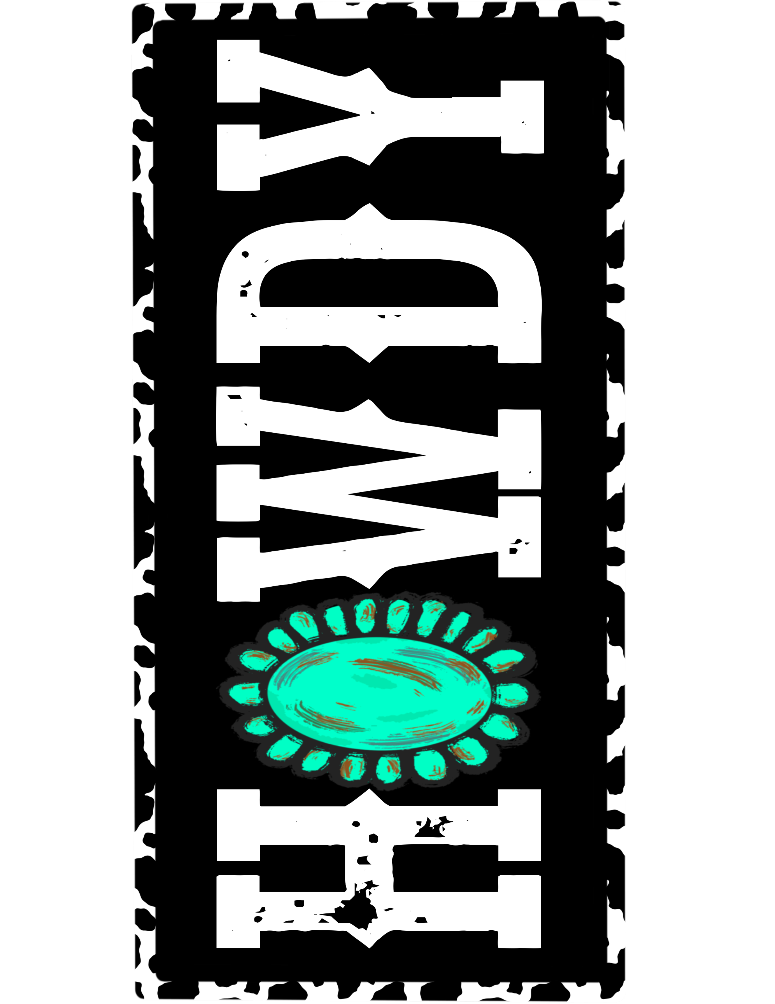 MISTI'S DISTRESSED COWGIRL- DECAL 23