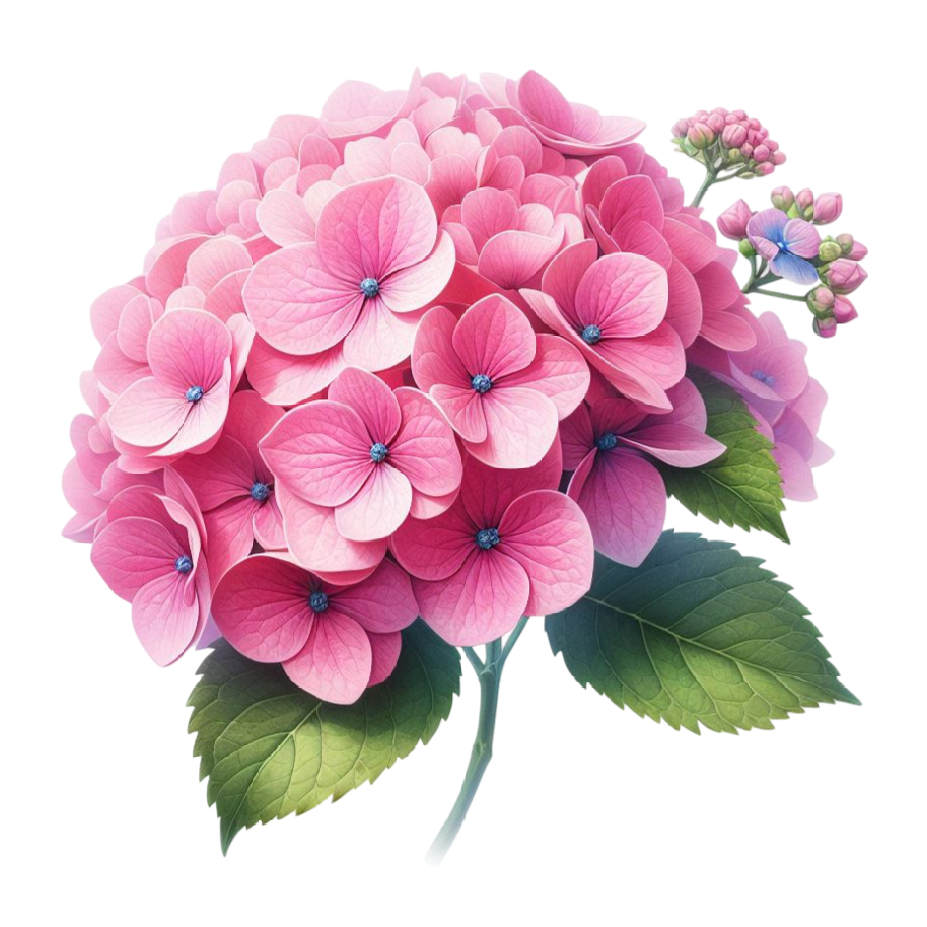Hydrangea Decal 10