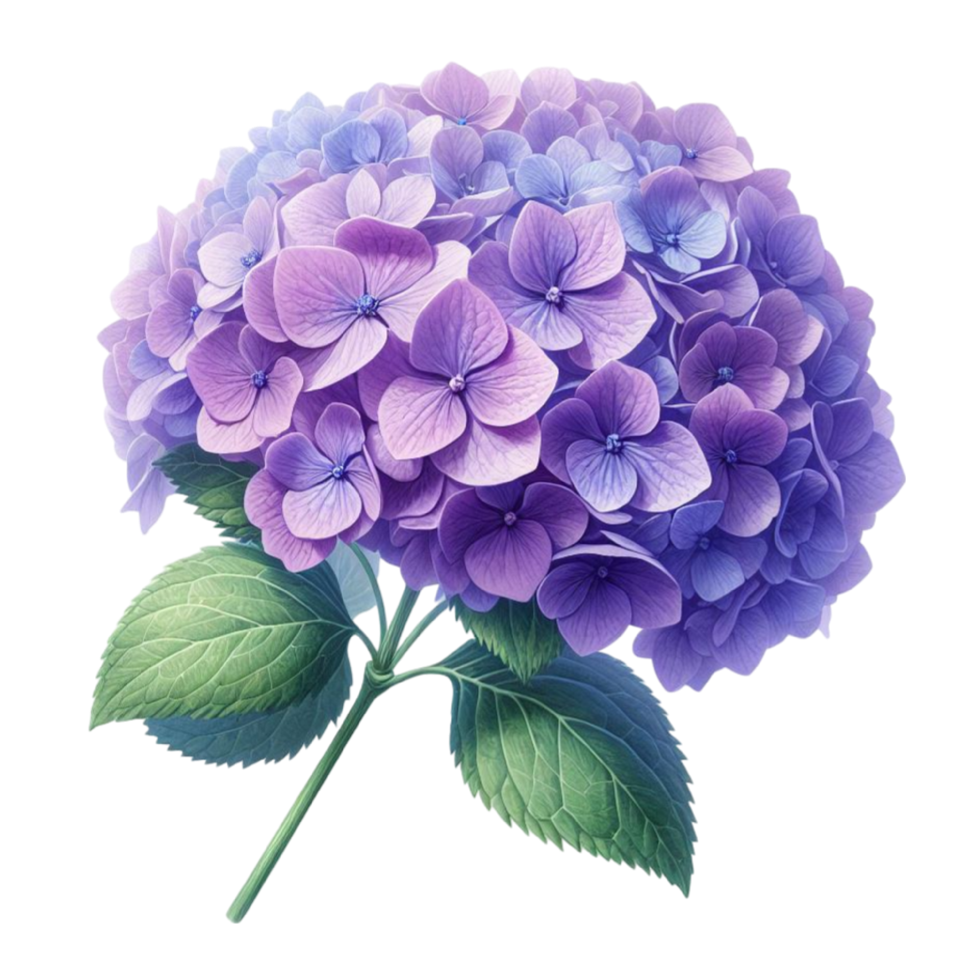 Hydrangea Decal 18