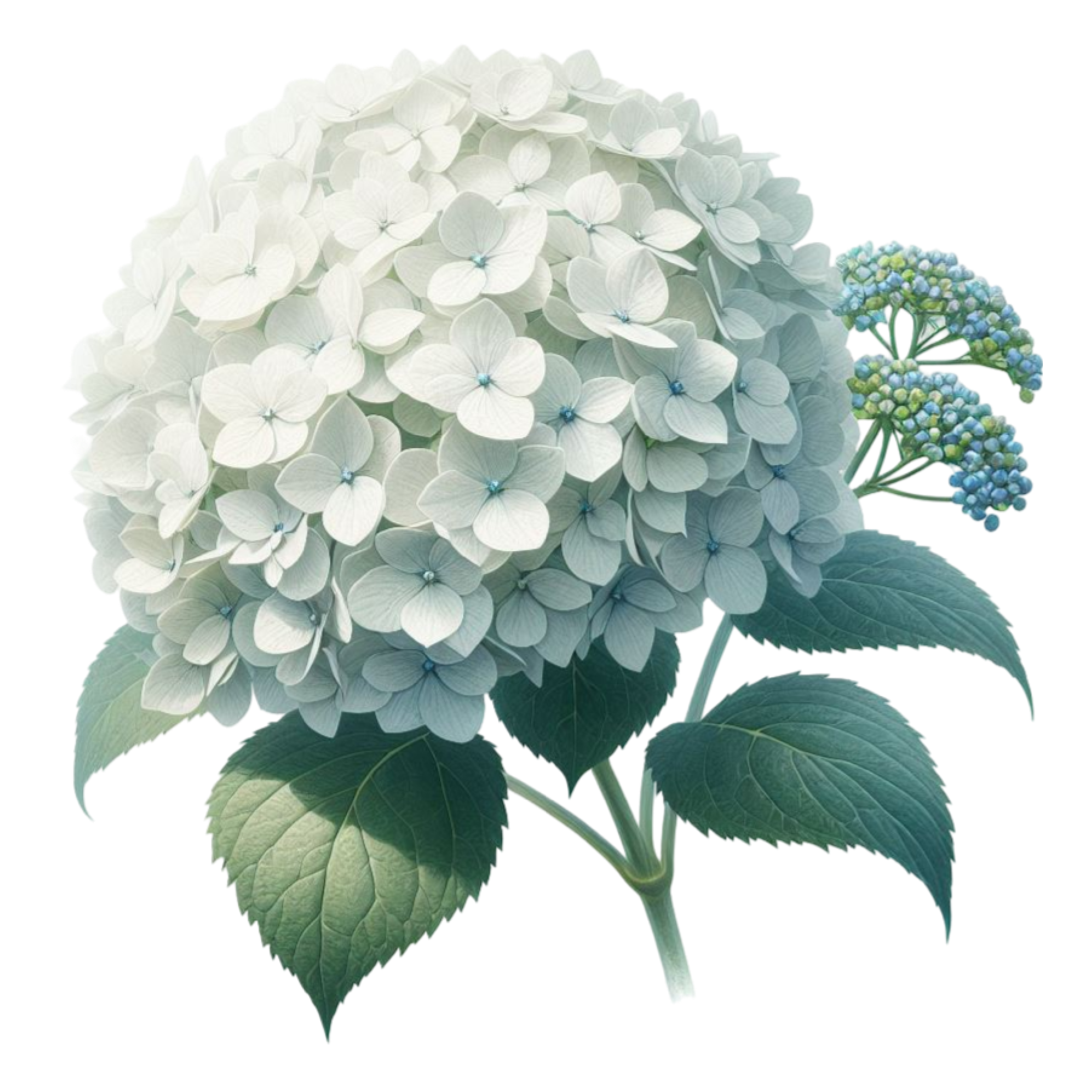 Hydrangea Decal 2
