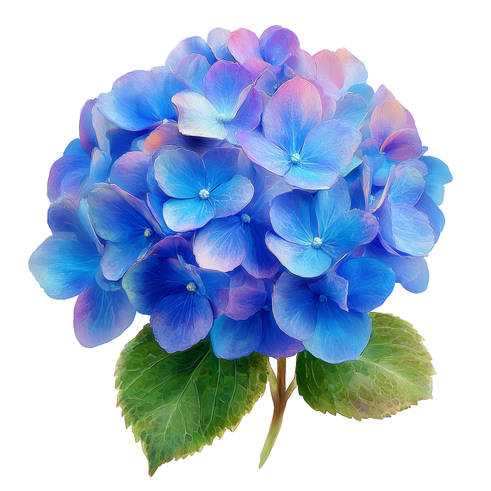 Hydrangea Decal 20