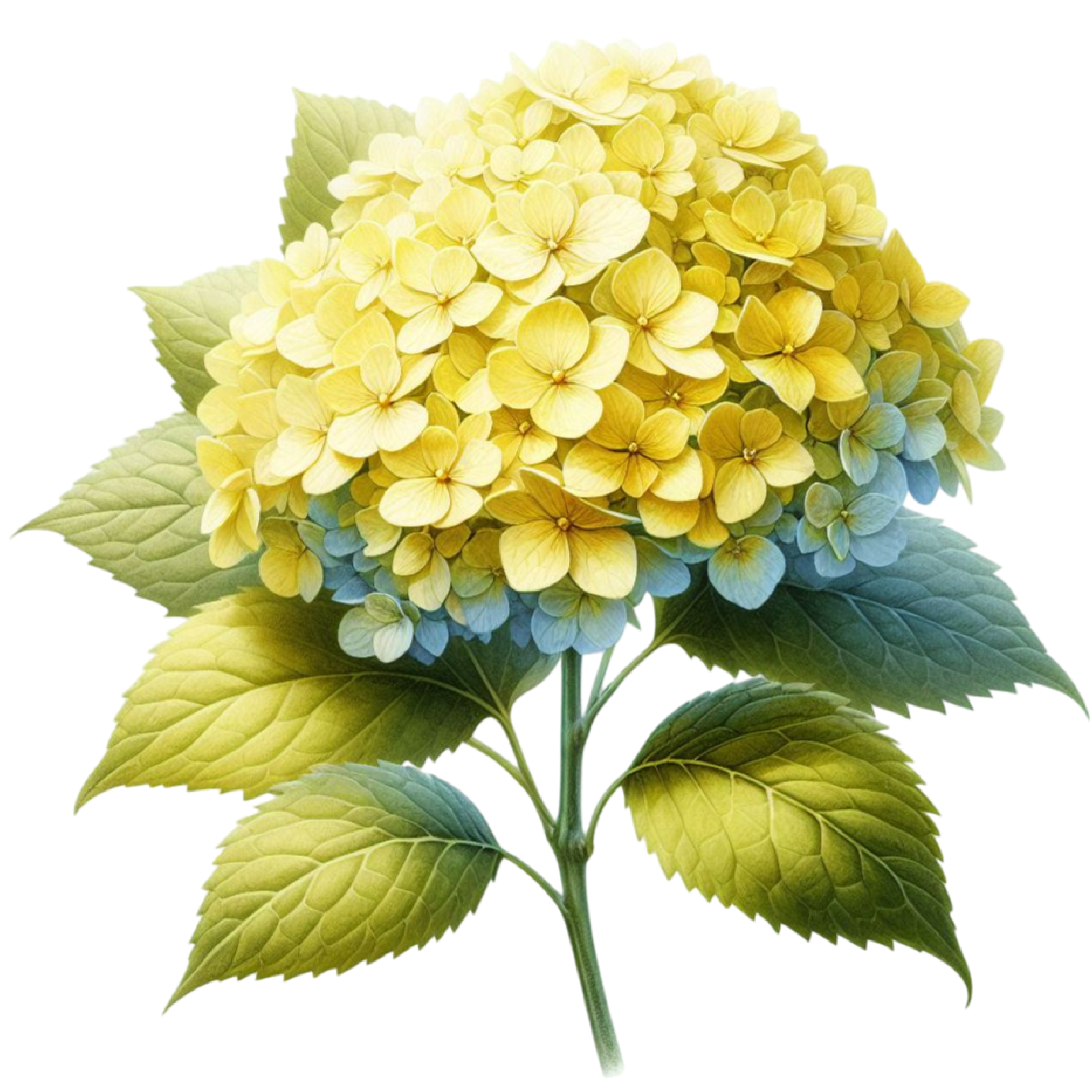 Hydrangea Decal 5
