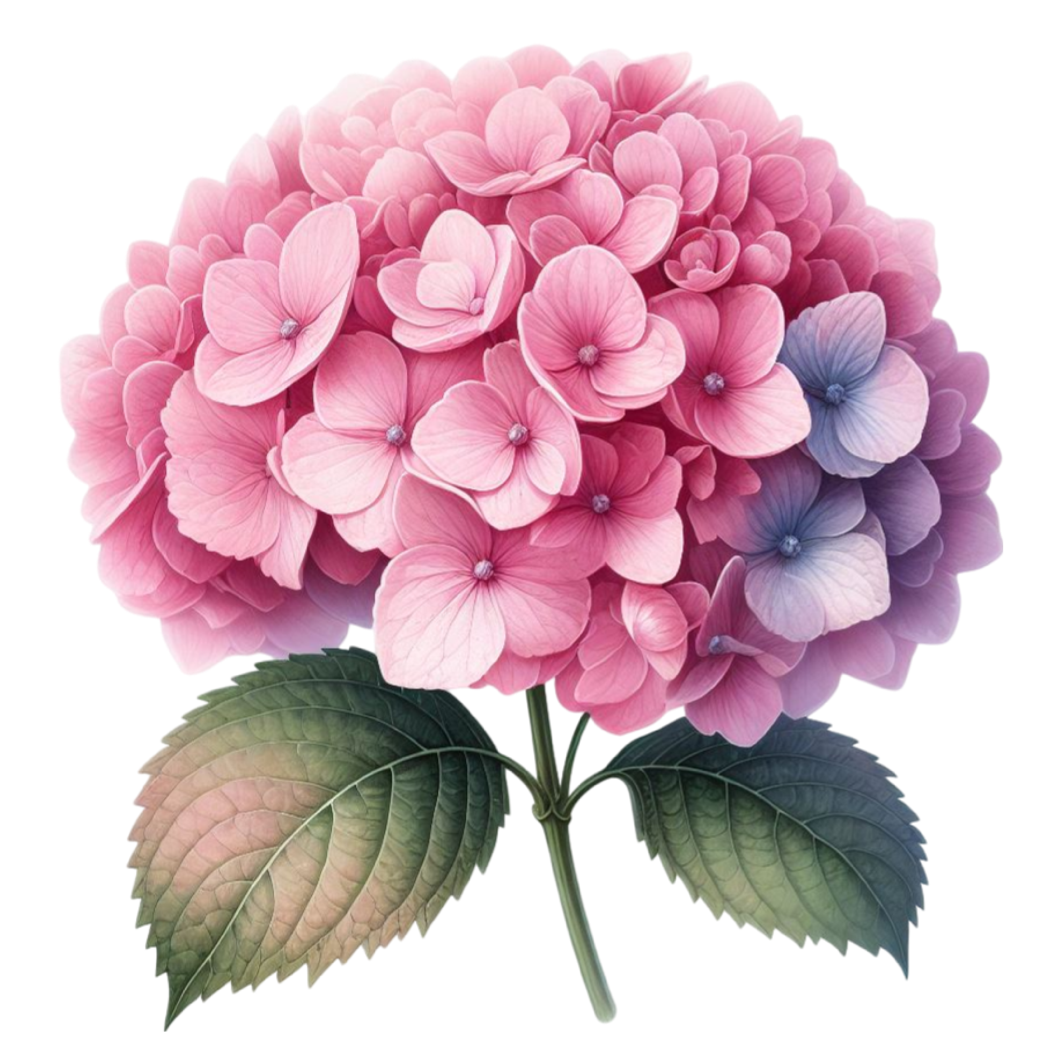 Hydrangea Decal 7