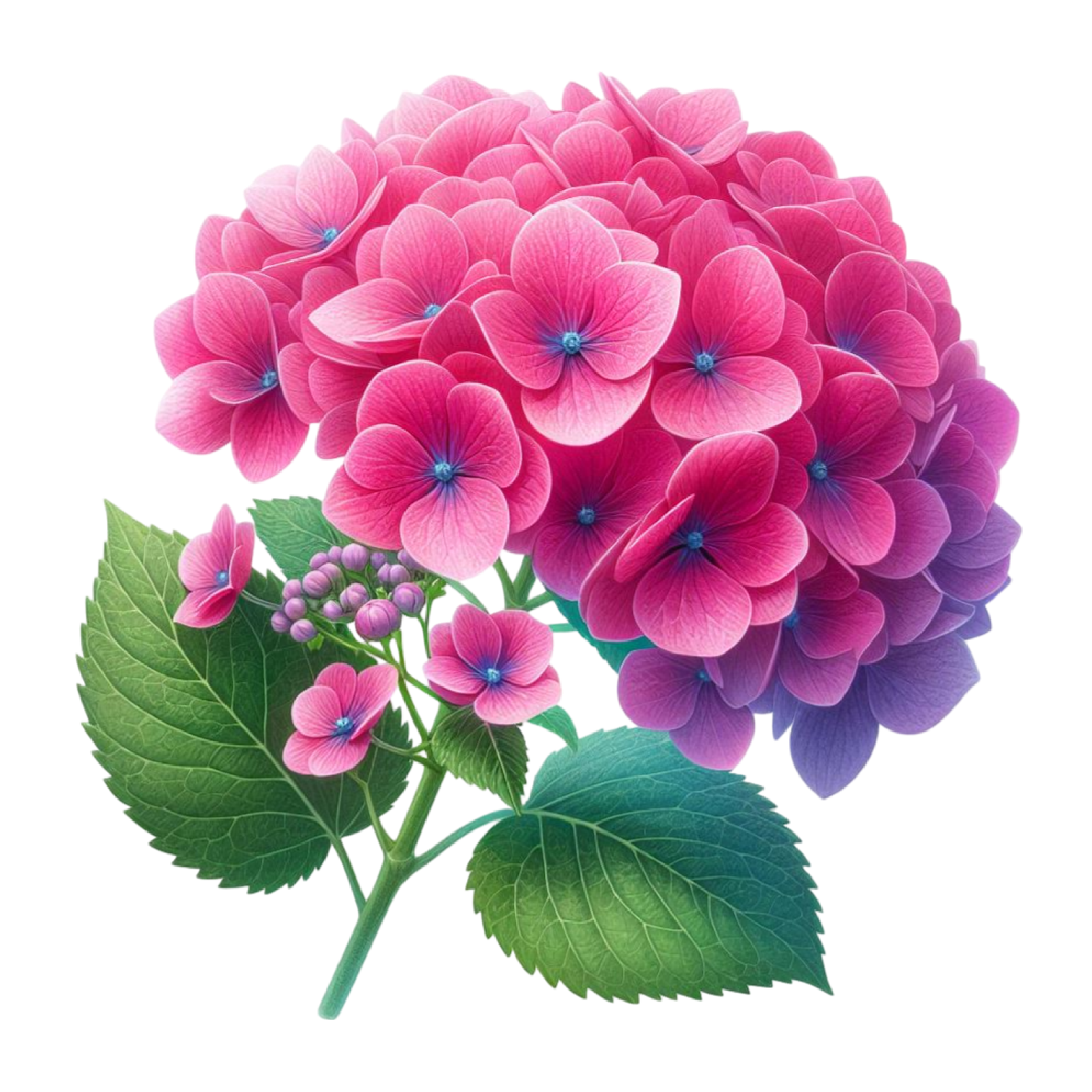 Hydrangea Decal 8