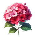 Hydrangea Decal 9