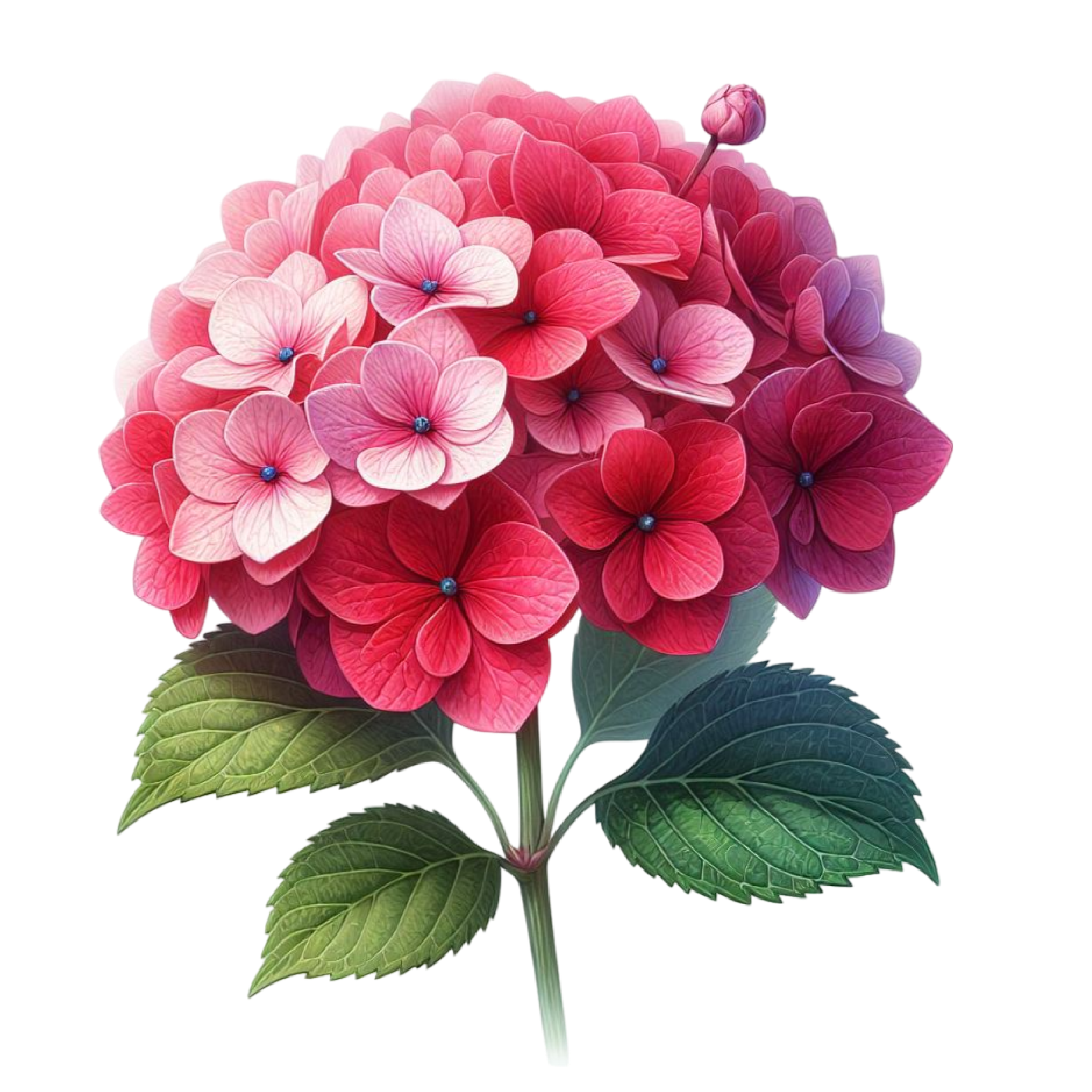Hydrangea Decal 9