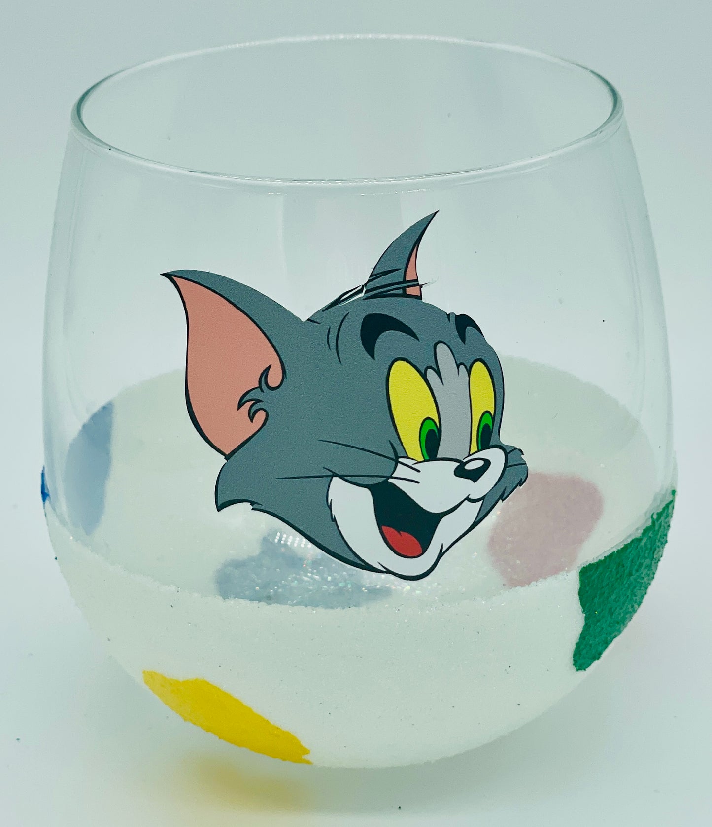 Cat & Mouse wine glass set