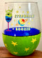 Toy Story inspired wine glass set