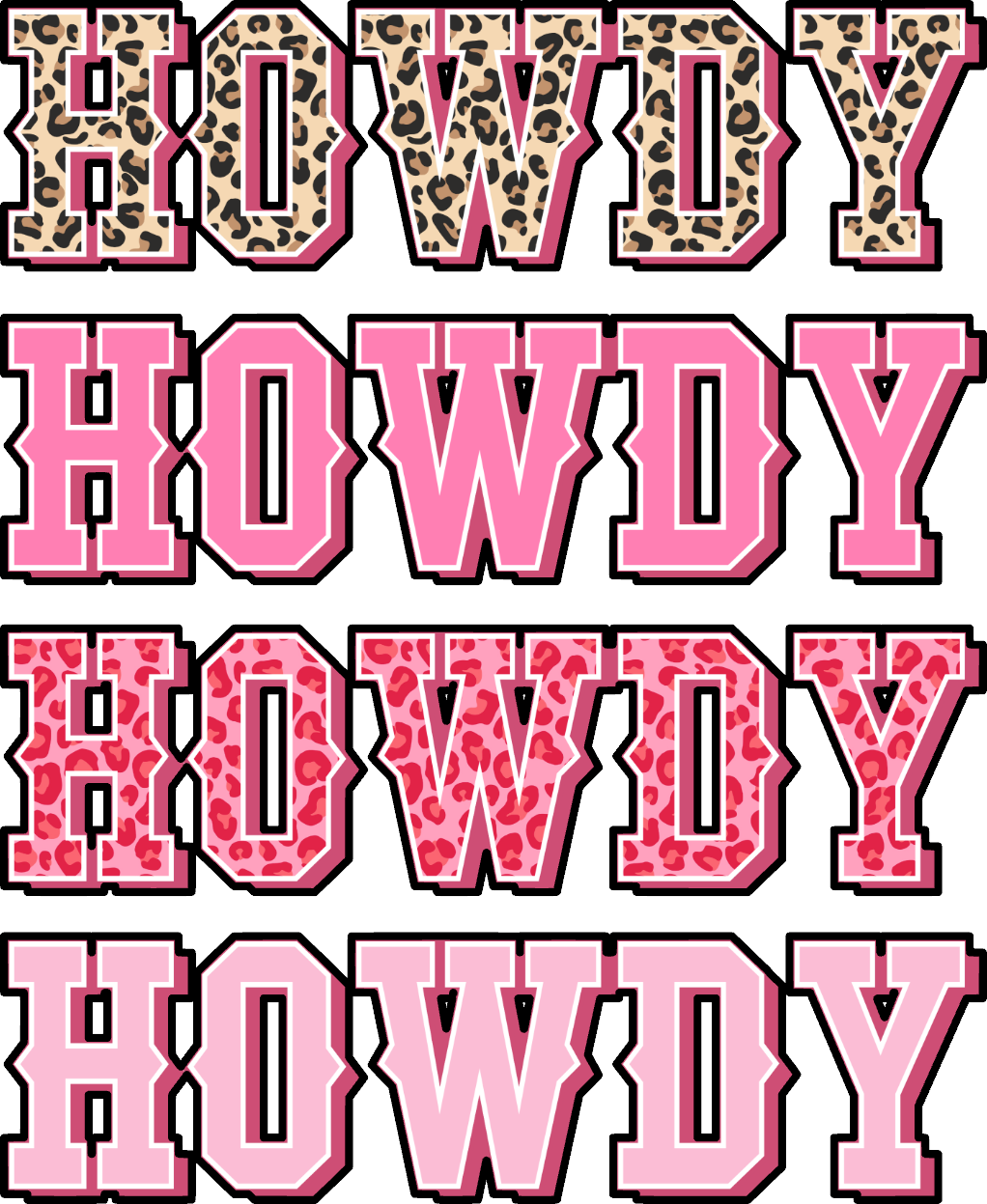 Collection J-Howdy Decal