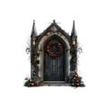 Gothic Christmas Decal 43