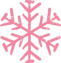 Collection L-Pink Snowflake