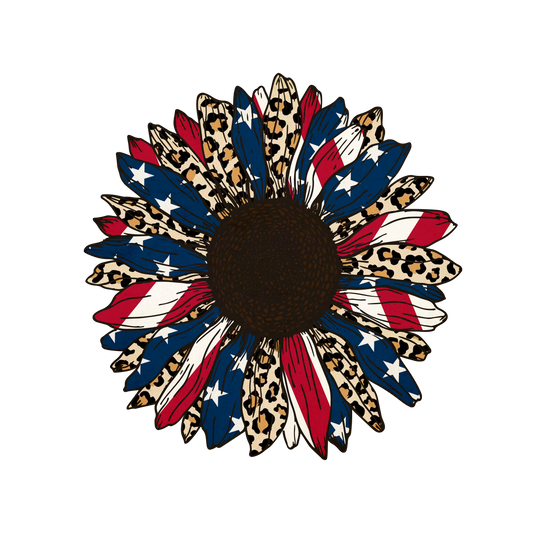 Flag Leopard Sunflower