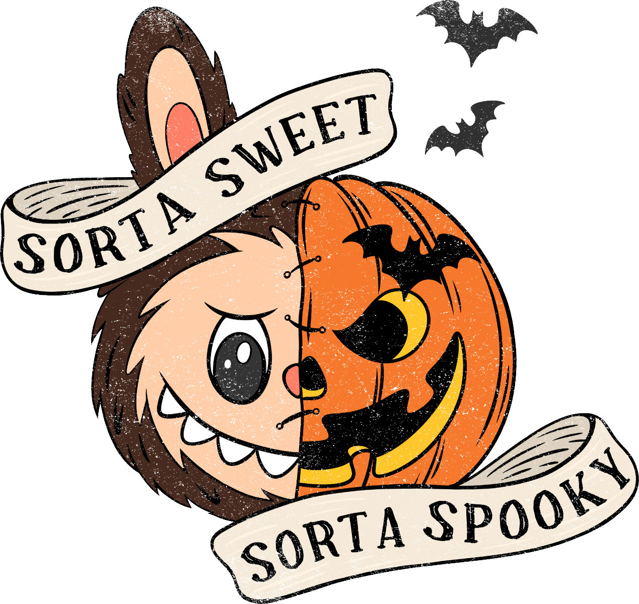 Labubu Spooky Decal