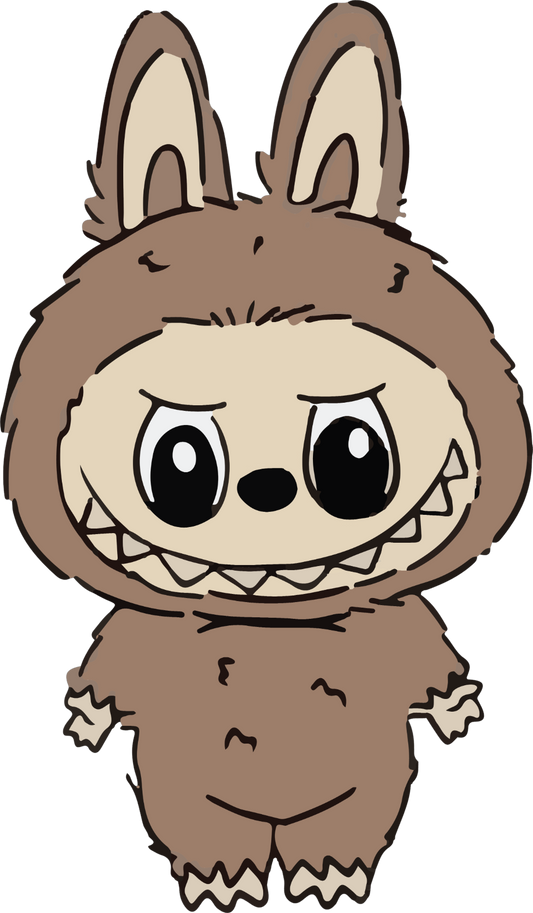 Brown Labubu