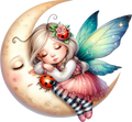 Ladybug Girl on Moon