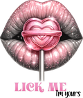 Weenie Collection- Lick Me Decal