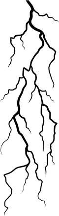 Lightning Bolt- Glow in the Dark 2