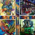 Fancy Pelican Collection- Mixed Media 15