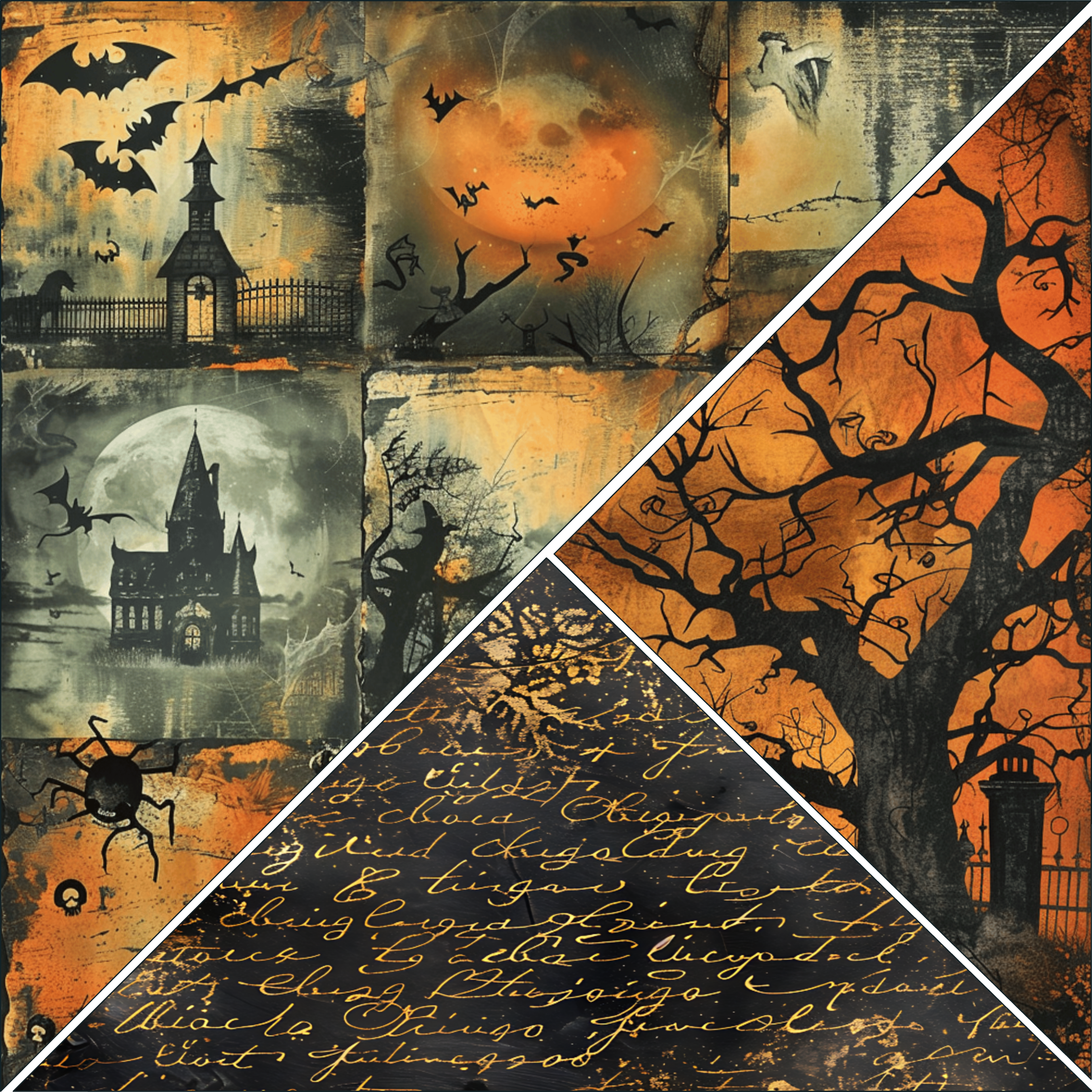 Halloween Mixed Media 4