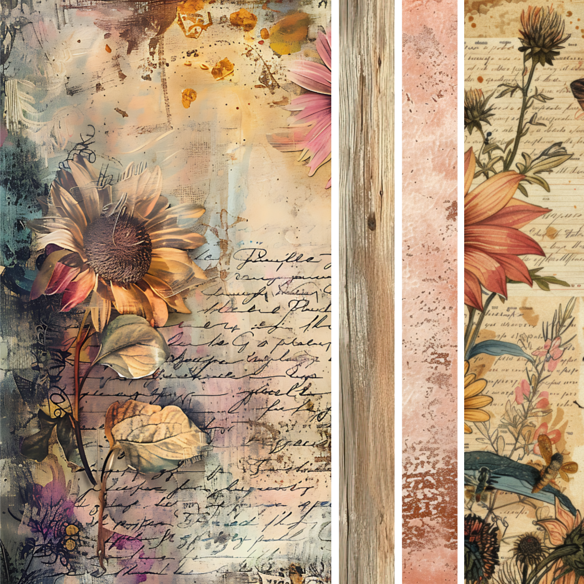 Autumn Bee Collection- Mixed Media 1