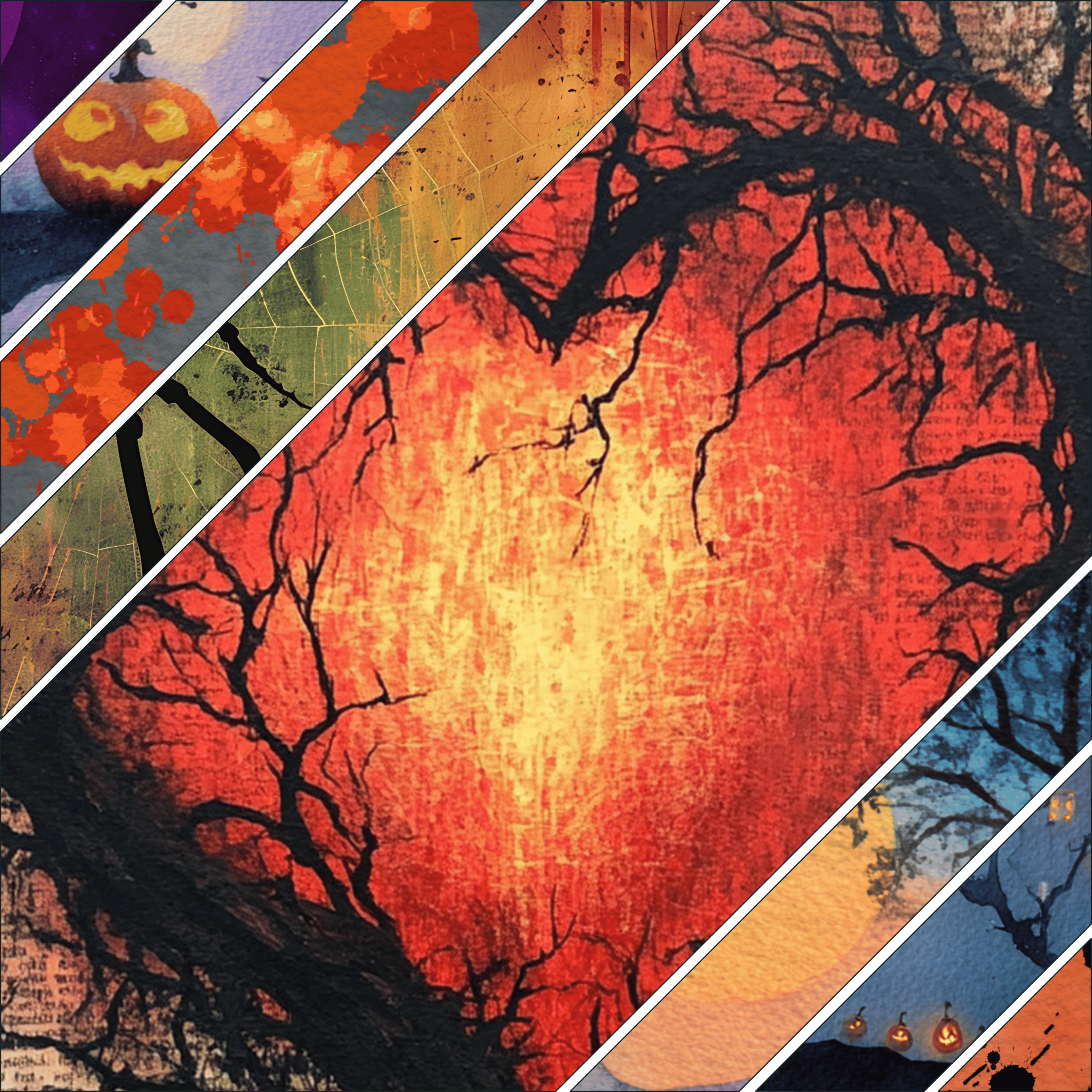 Halloween Mixed Media 28