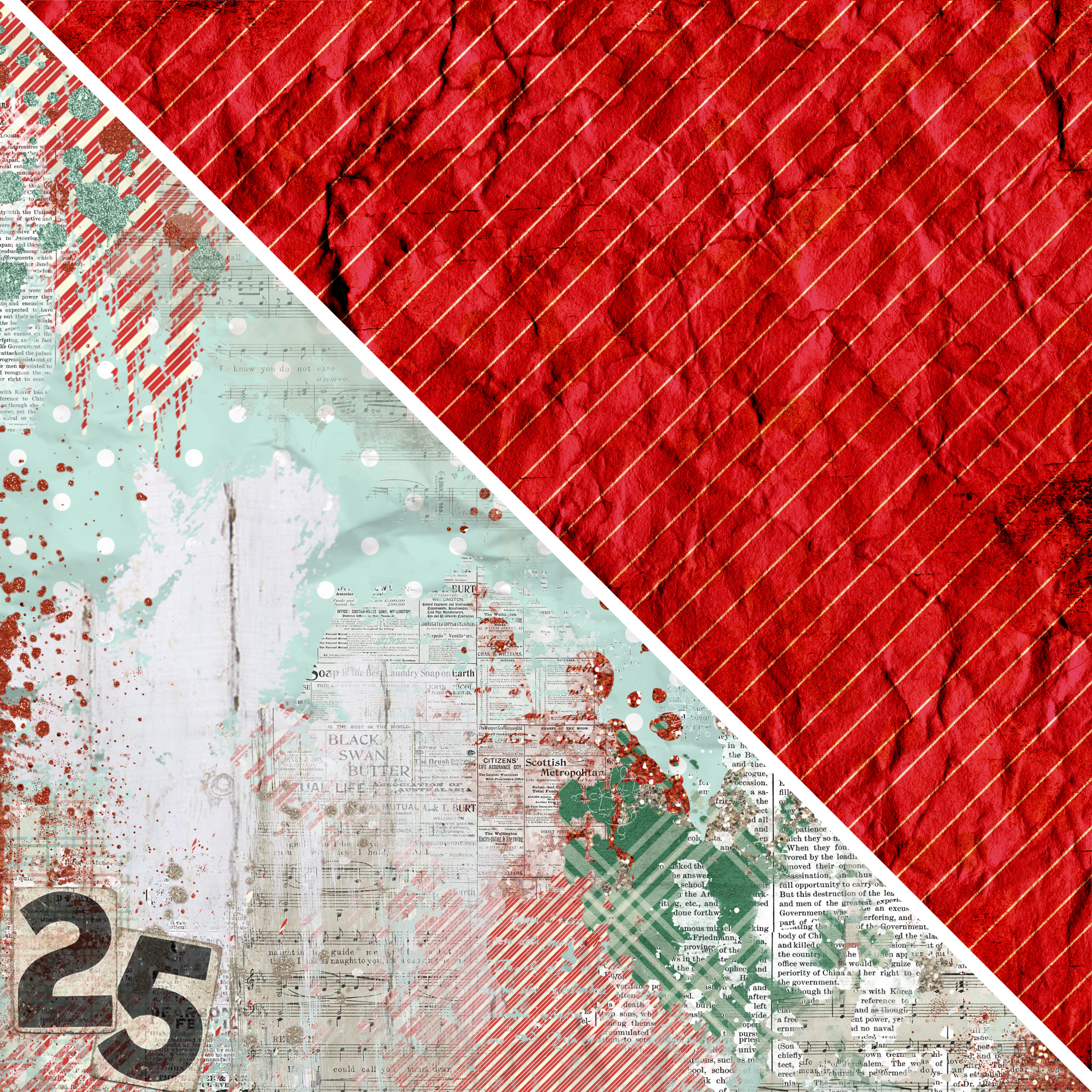 Christmas Mixed Media 27