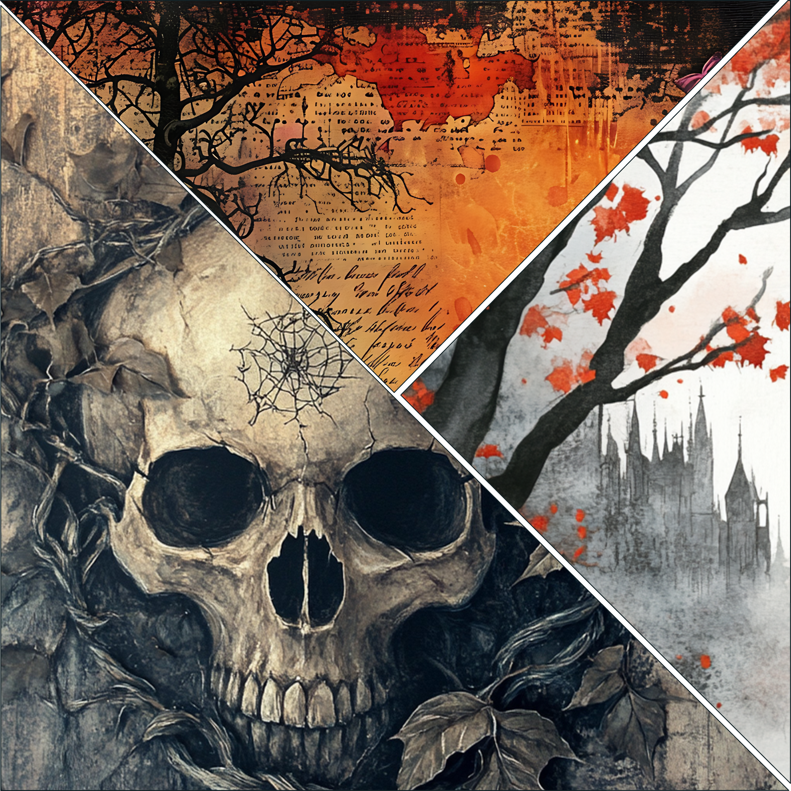 Halloween Mixed Media 5