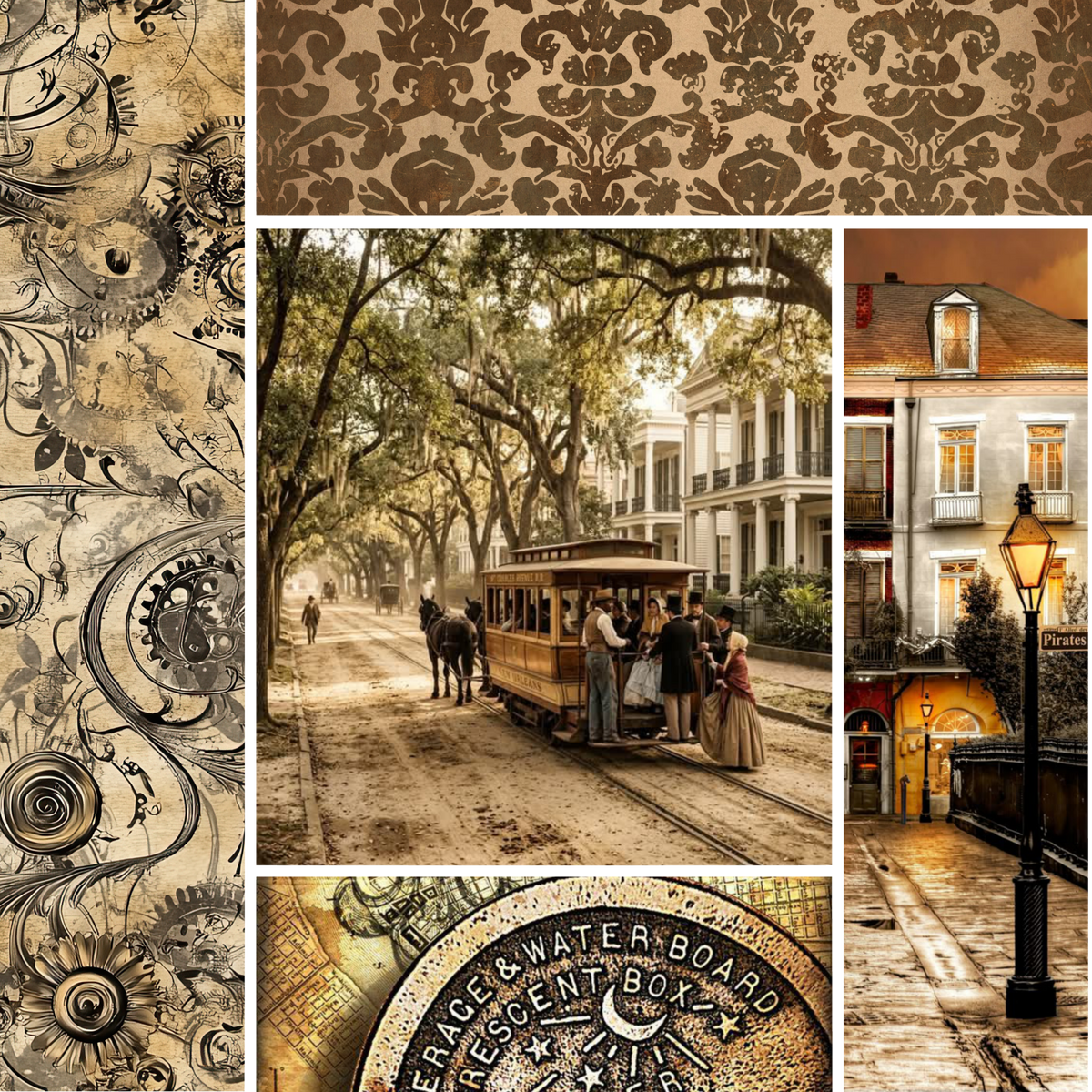 Bourbon to Bayou Collection