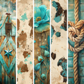 Western Round Up Collection- Mixed Media 3