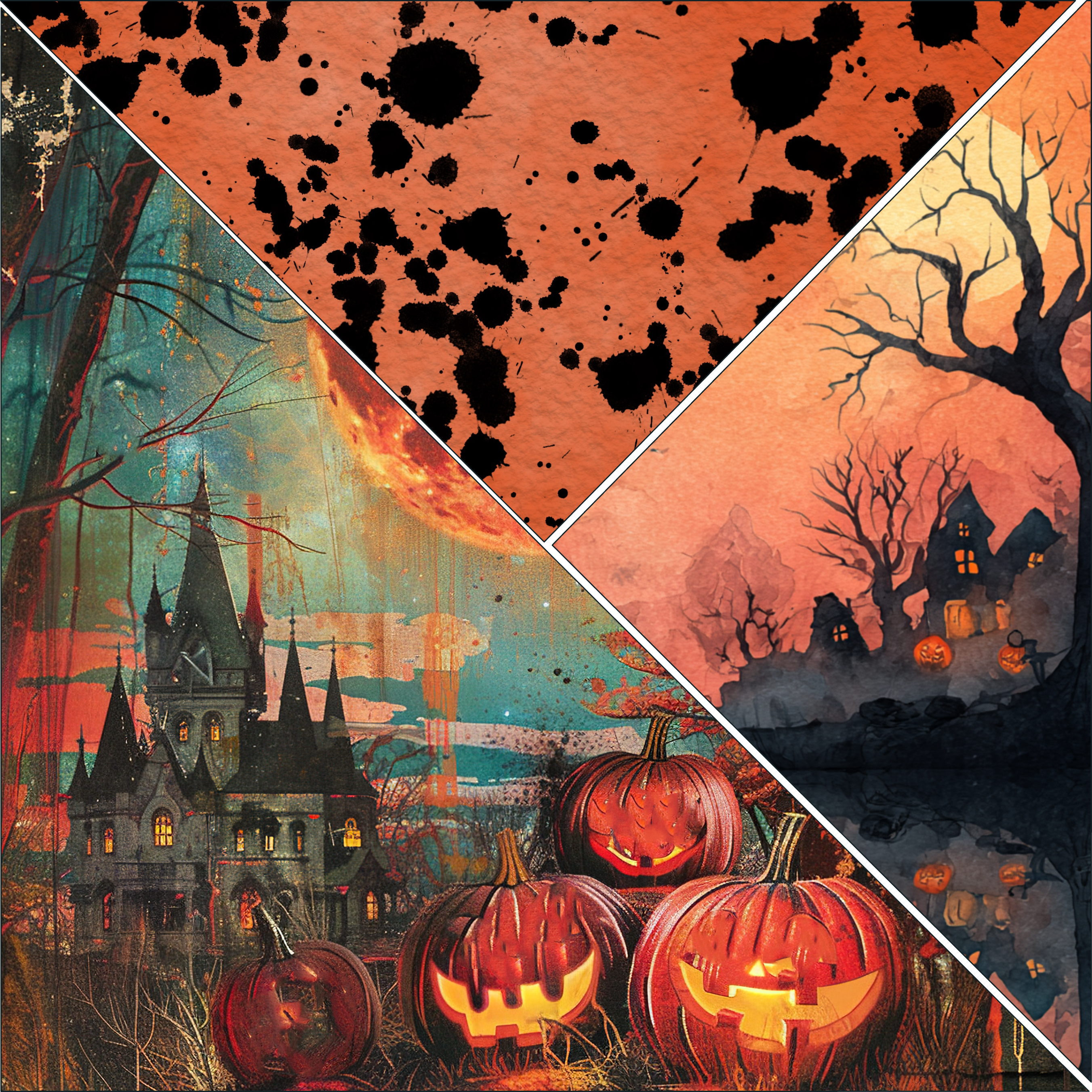 Halloween Mixed Media 6