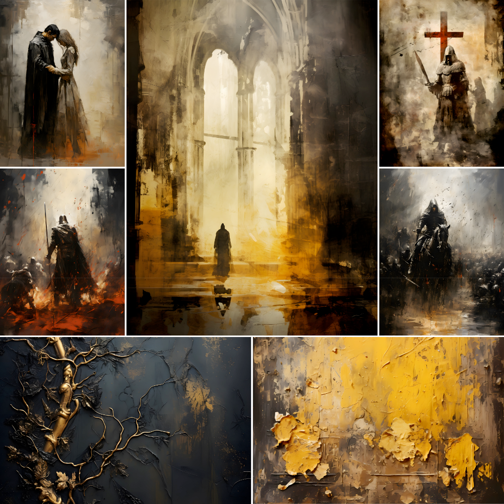 Gladiator Collection Mixed Media 3