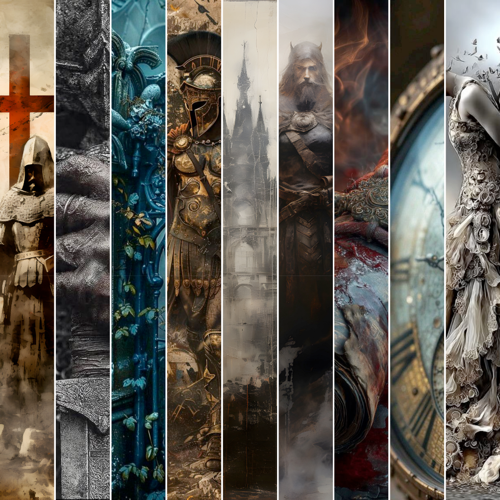 Gladiator Collection Mixed Media 4