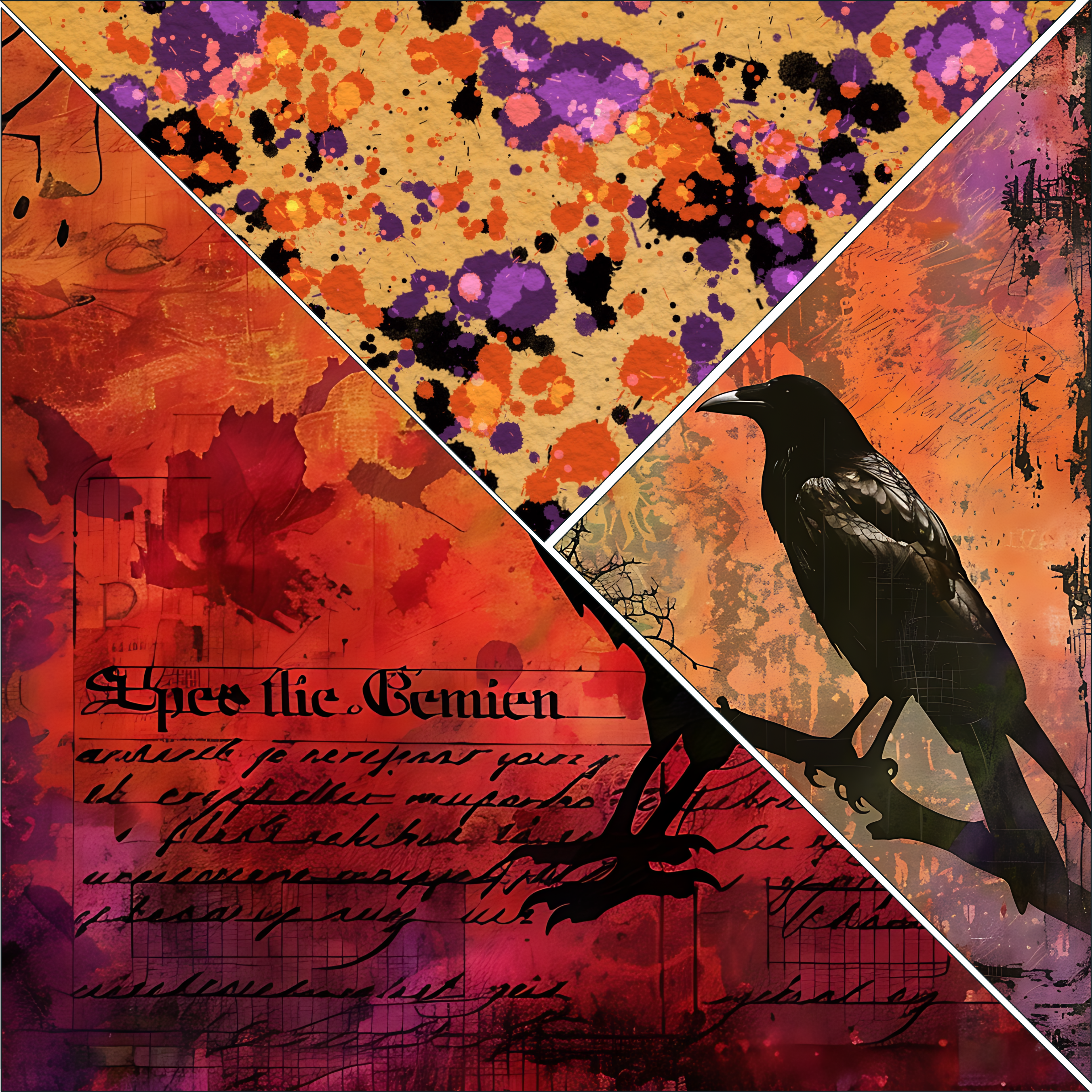 Halloween Mixed Media 7