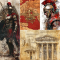 Gladiator Collection Mixed Media 6