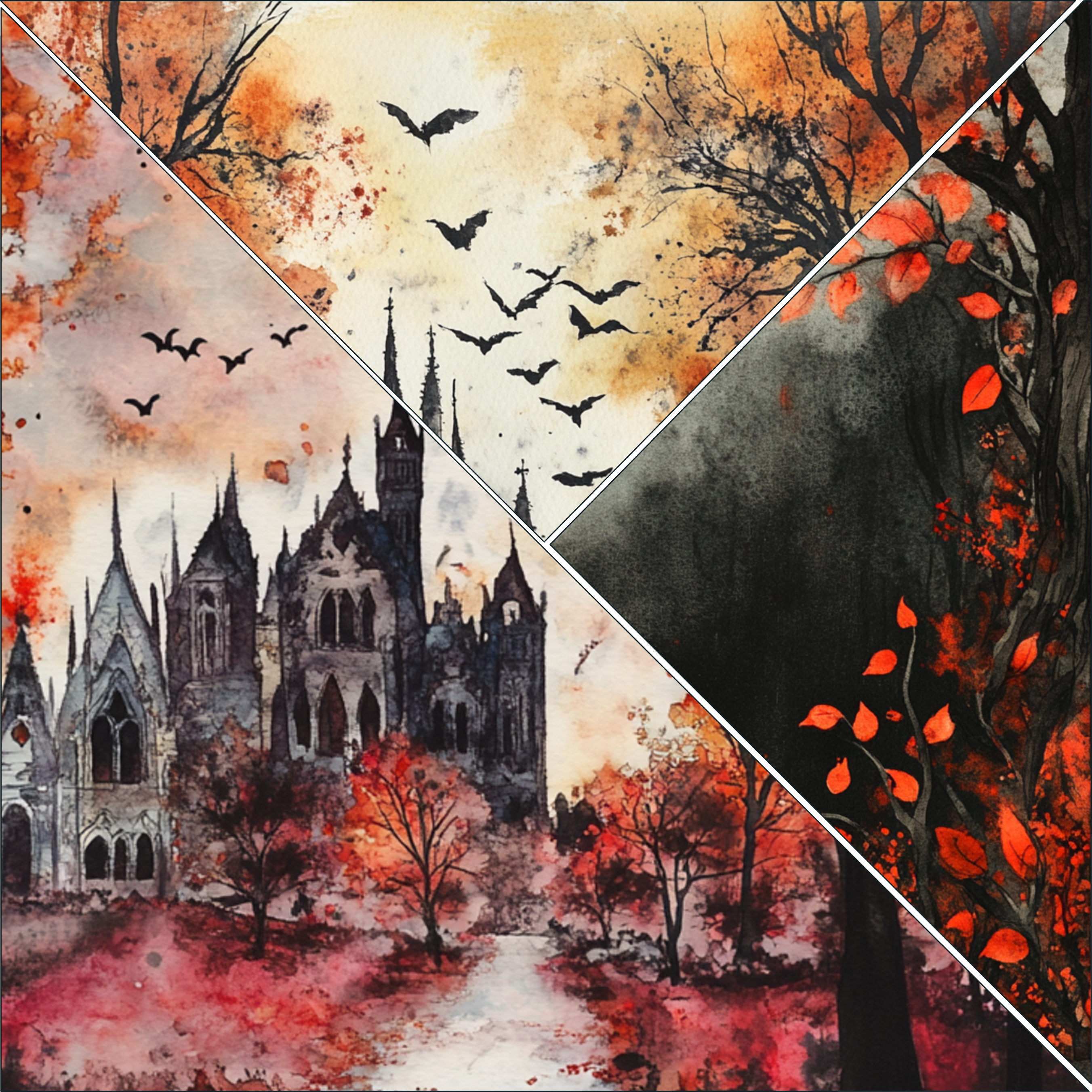 Halloween Mixed Media 9